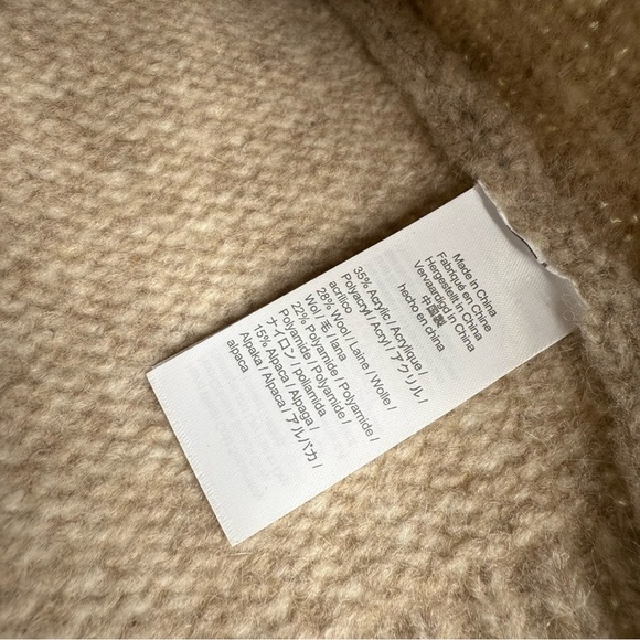 J.Crew Button-Shoulder Heathered Crewneck Sweater – Women’s Size Small NWT - Picture 3 of 5